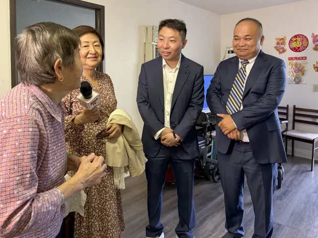 嘉賓探訪住戶居所